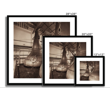 Lagavulin Wash Stills Framed & Mounted Print