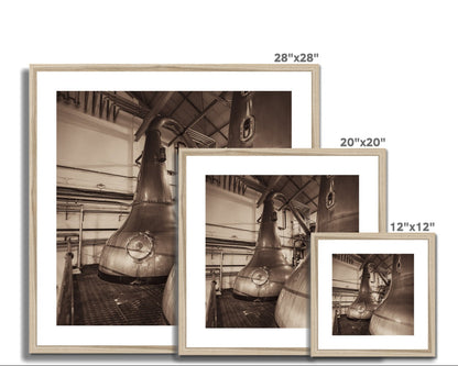 Lagavulin Wash Stills Framed & Mounted Print