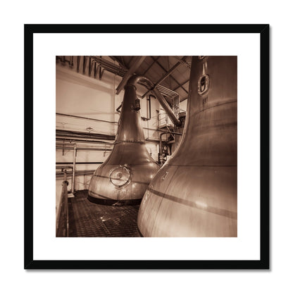 Lagavulin Wash Stills Framed & Mounted Print