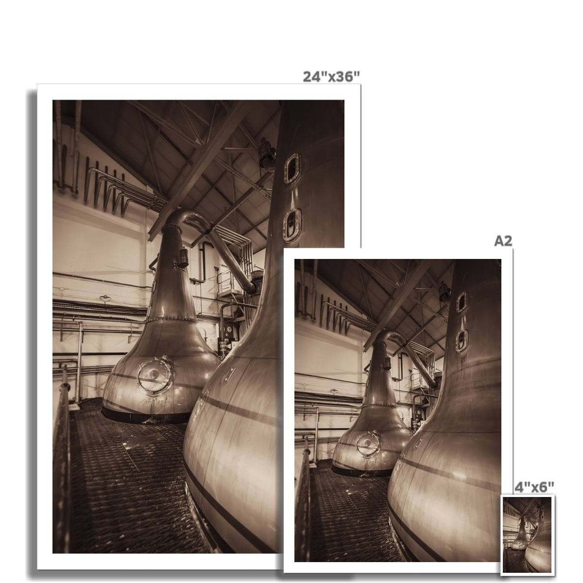 Lagavulin Wash Stills Hahnemühle Photo Rag Print