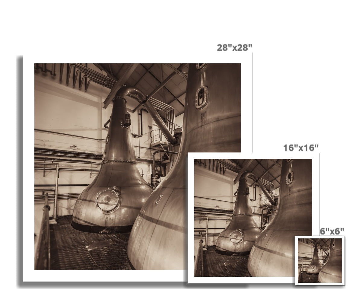 Lagavulin Wash Stills Hahnemühle Photo Rag Print