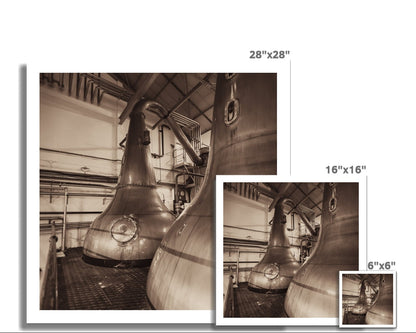 Lagavulin Wash Stills Hahnemühle Photo Rag Print