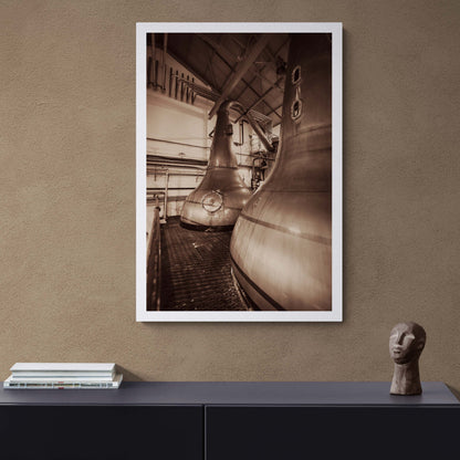 Lagavulin Wash Stills Hahnemühle Photo Rag Print 24"x36"