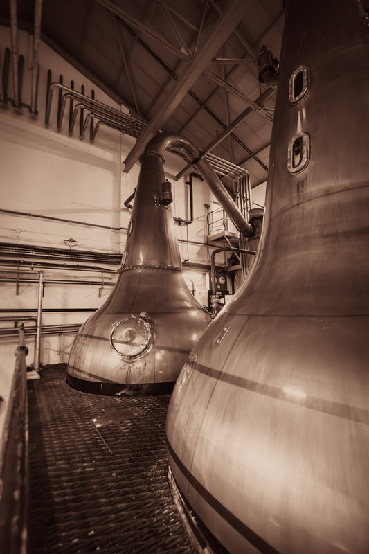 Lagavulin Wash Stills Photographic Print