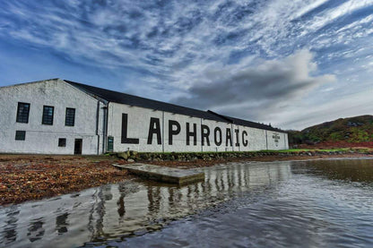Laphroaig Distillery Warehouse Full Colour C-Type Print by Wandering Spirits Global