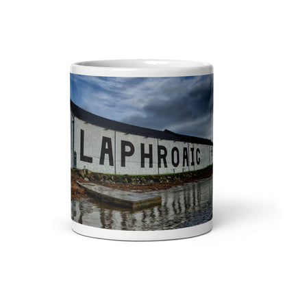 Laphroaig Distillery Warehouse Full Colour Mugs 11 oz by Wandering Spirits Global