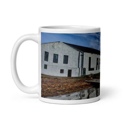 Laphroaig Distillery Warehouse Full Colour Mugs by Wandering Spirits Global
