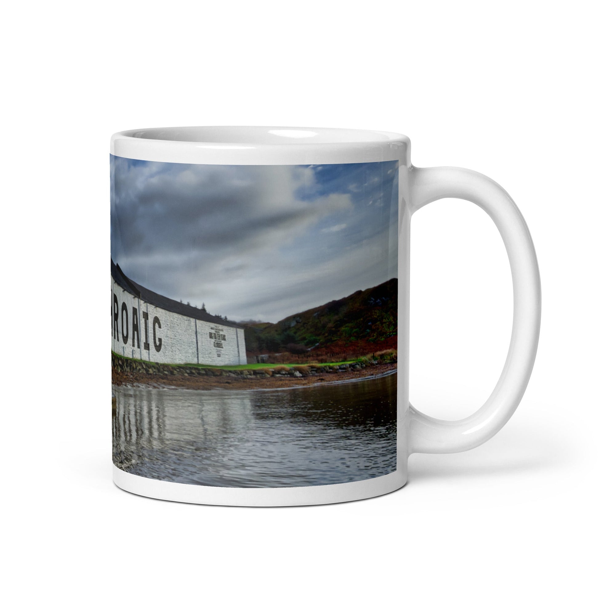 Laphroaig Distillery Warehouse Full Colour Mugs by Wandering Spirits Global