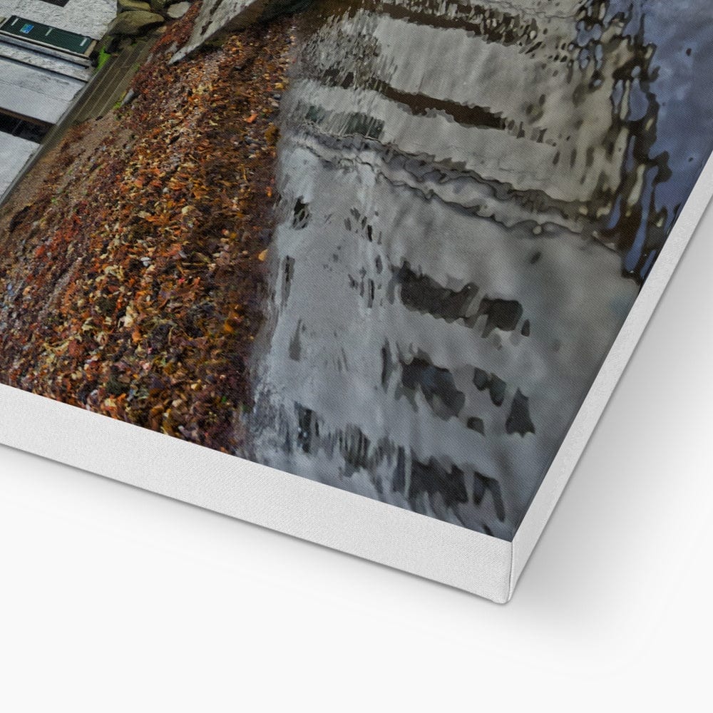 Laphroaig Distillery Warehouse Full Colour Premium Canvas by Wandering Spirits Global