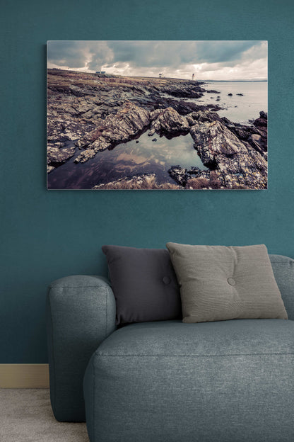 Loch Indaal Islay Winter C-Type Print 36"x24" by Wandering Spirits Global
