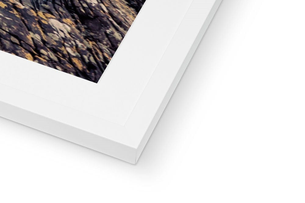 Loch Indaal Islay Winter Framed & Mounted Print by Wandering Spirits Global