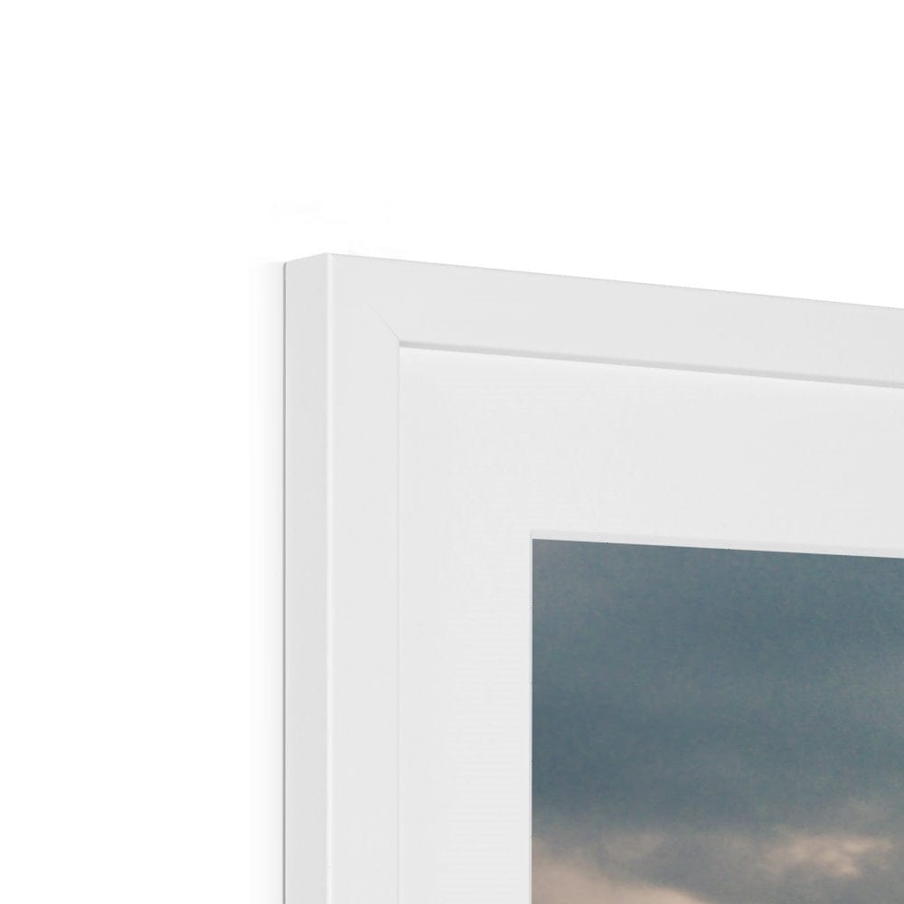 Loch Indaal Islay Winter Framed & Mounted Print by Wandering Spirits Global