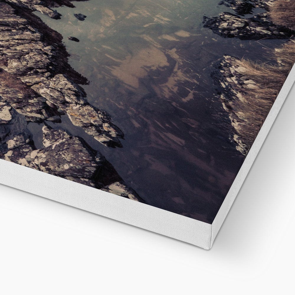 Loch Indaal Islay Winter Canvas by Wandering Spirits Global