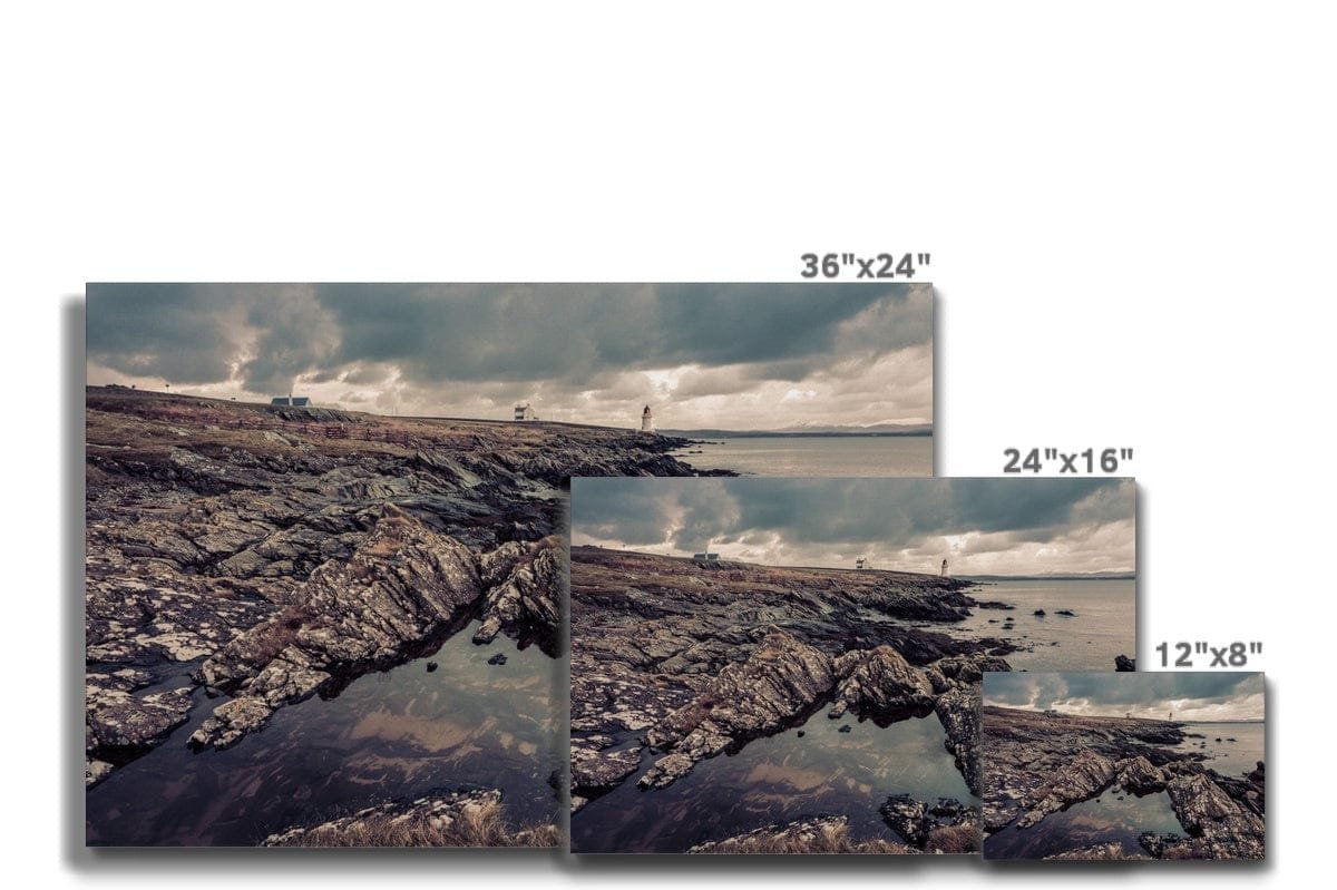 Loch Indaal Islay Winter Canvas by Wandering Spirits Global