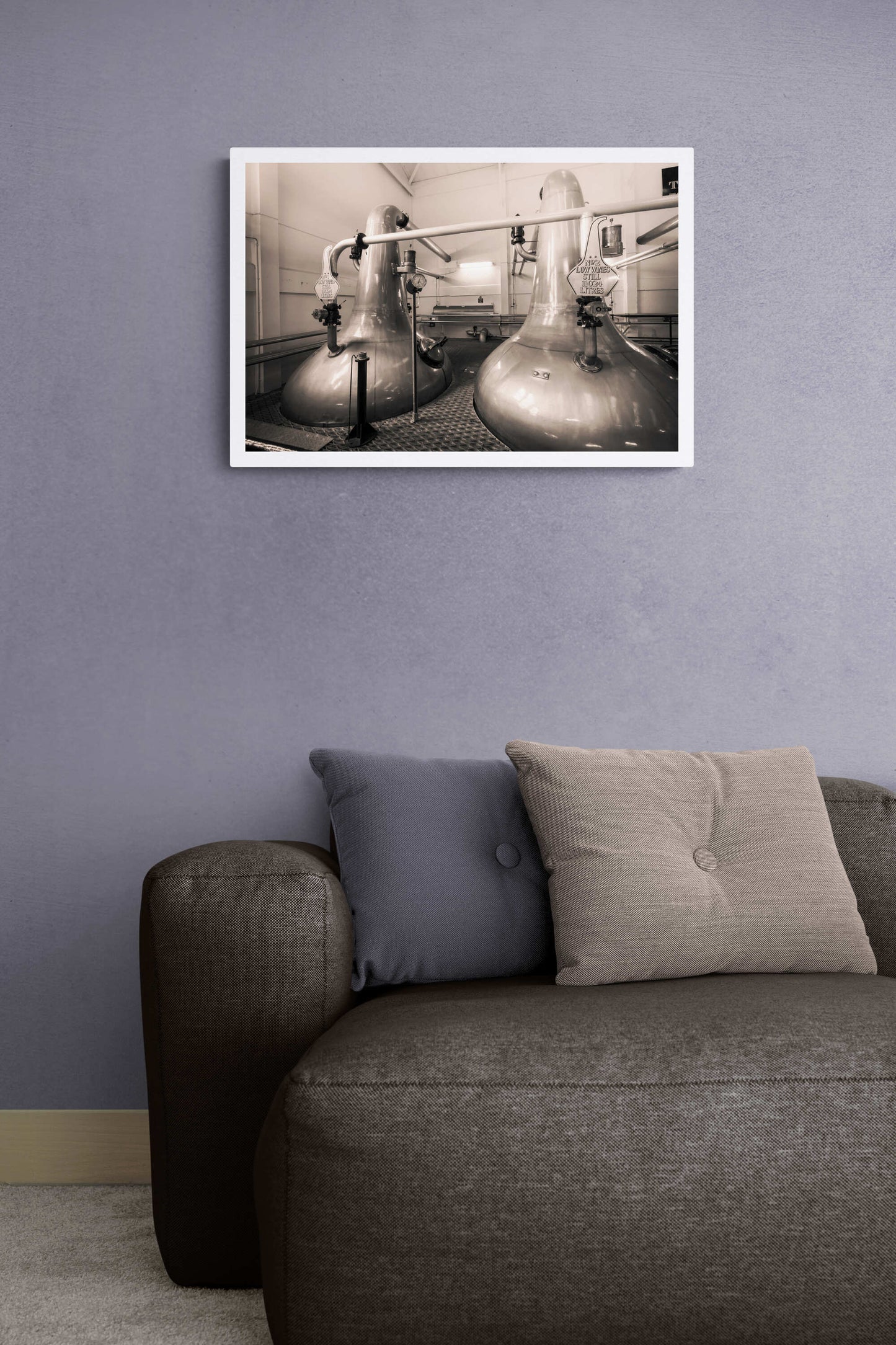 Low Wines 1 and 2 Talisker Golden Toned Hahnemühle Photo Rag Print A2 Landscape by Wandering Spirits Global