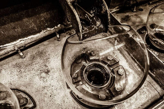 Low Wines from Wash Still No. 2 Laphroaig Sepia Toned C-Type Print by Wandering Spirits Global