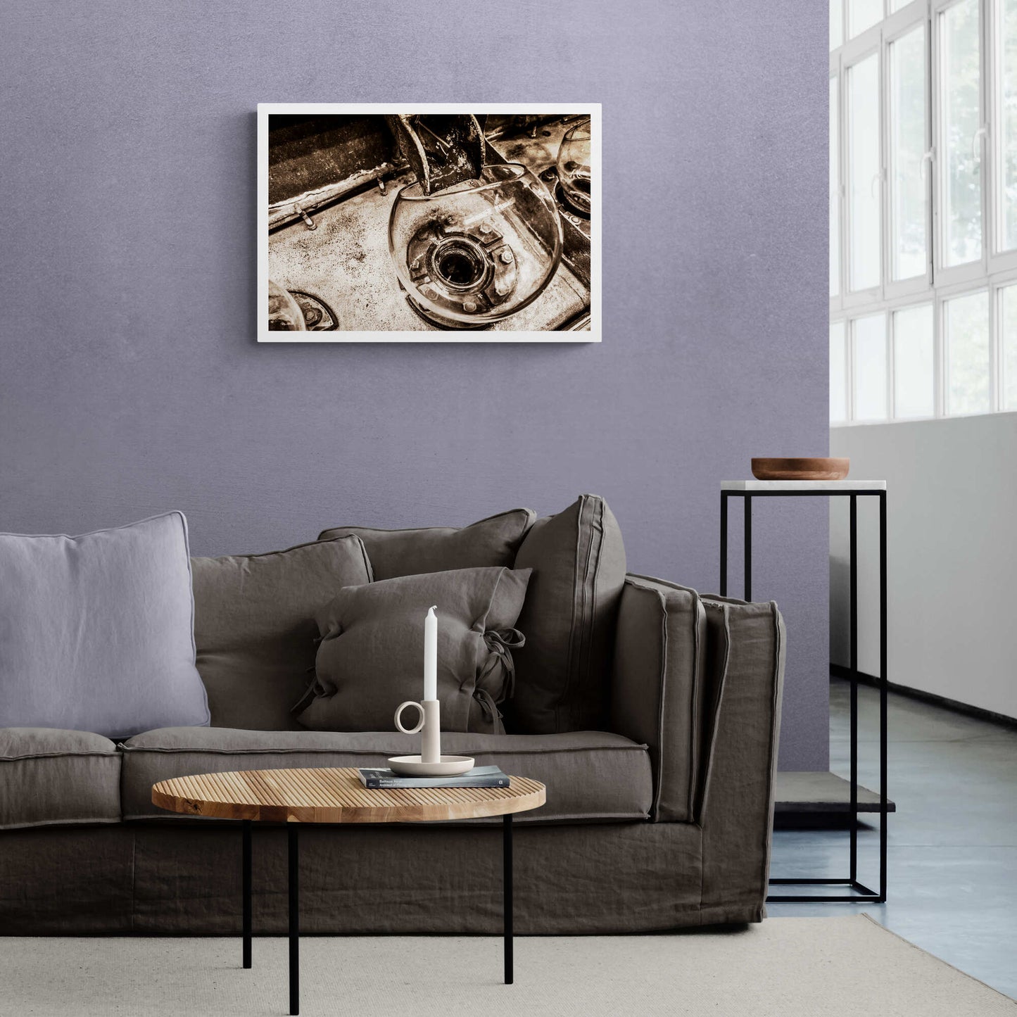 Low Wines from Wash Still No. 2 Laphroaig Sepia Toned Hahnemühle Photo Rag Print 24"x16" by Wandering Spirits Global