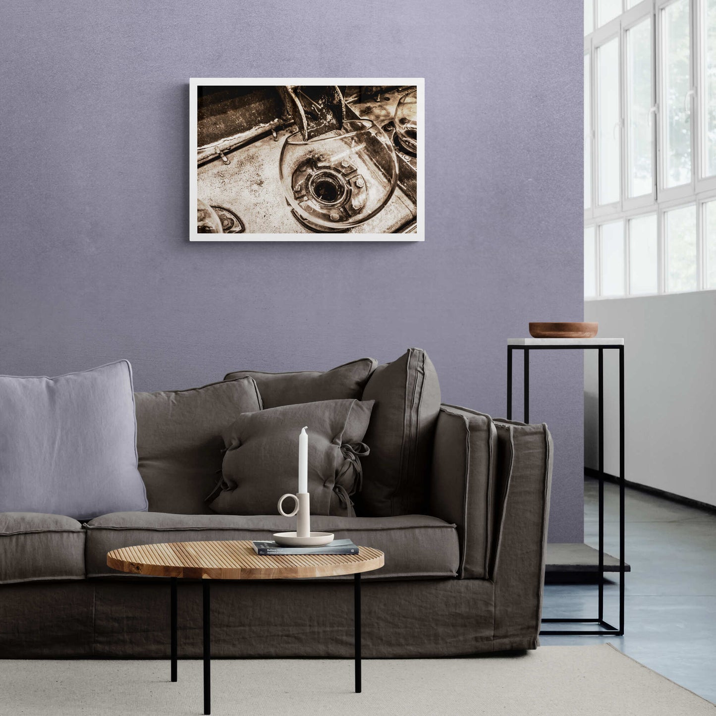 Low Wines from Wash Still No. 2 Laphroaig Sepia Toned Hahnemühle Photo Rag Print A2 Landscape by Wandering Spirits Global