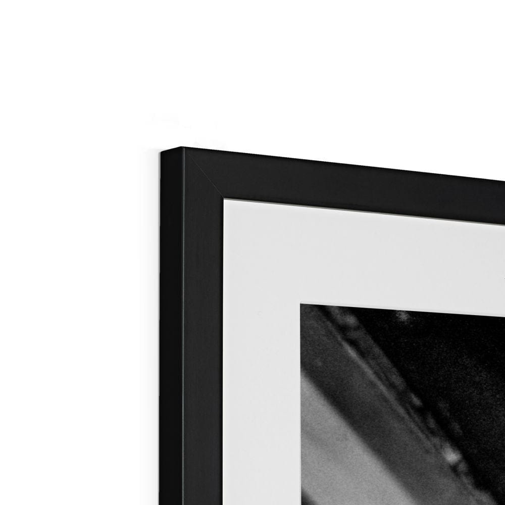 Low Wines Wash Still No 1 Black and White Framed & Mounted Print by Wandering Spirits Global