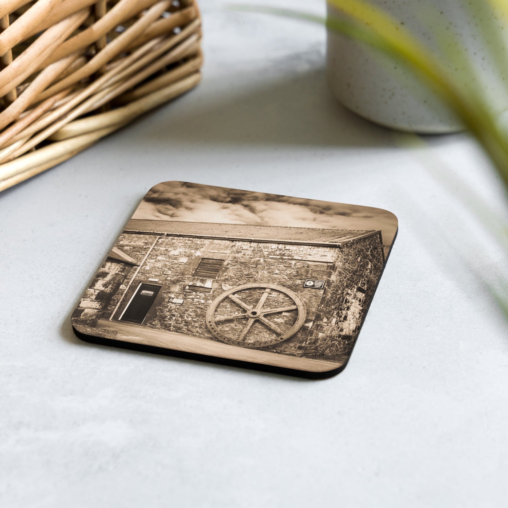 Old Water Wheel Springbank Drink Coaster