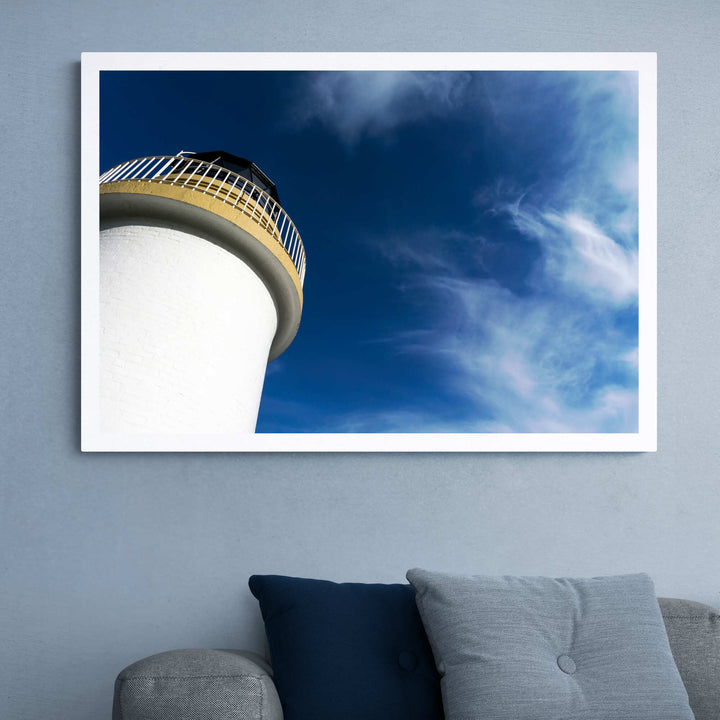 Port Charlotte Lighthouse Hahnemühle Photo Rag Print by Wandering Spirits Global