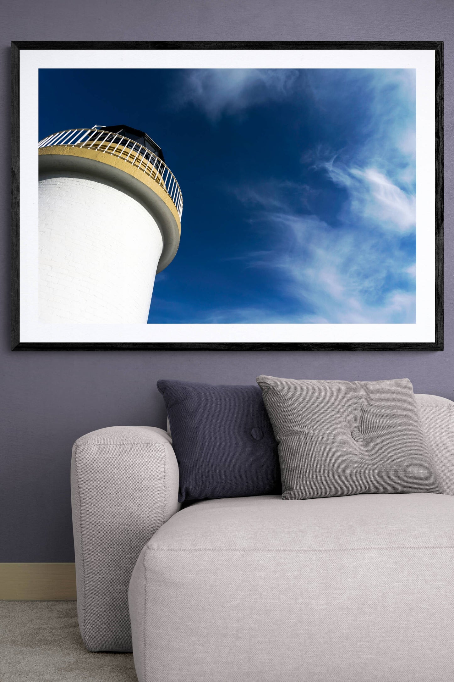 Port Charlotte Lighthouse Framed & Mounted Print