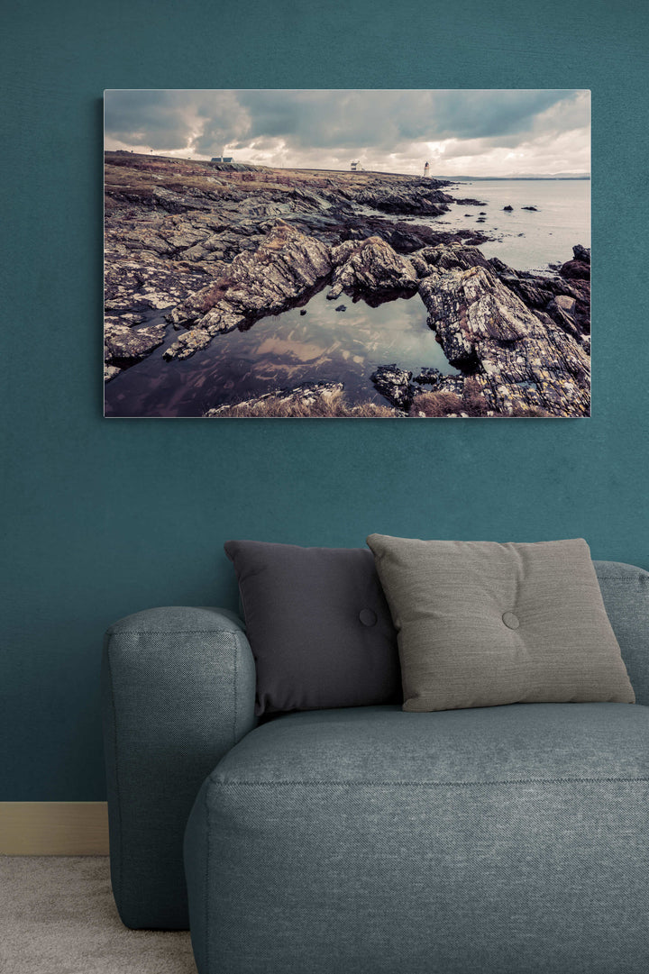 Loch Indaal Islay Winter C-Type Print 36"x24" by Wandering Spirits Global