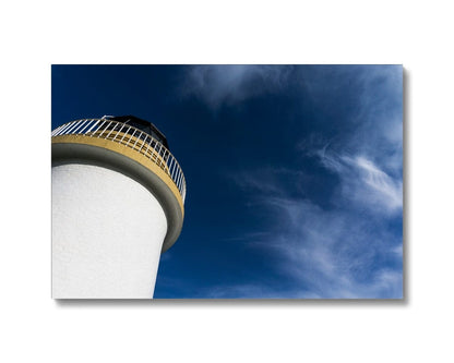 Port Charlotte Lighthouse Canvas 24"x16" / White Wrap by Wandering Spirits Global