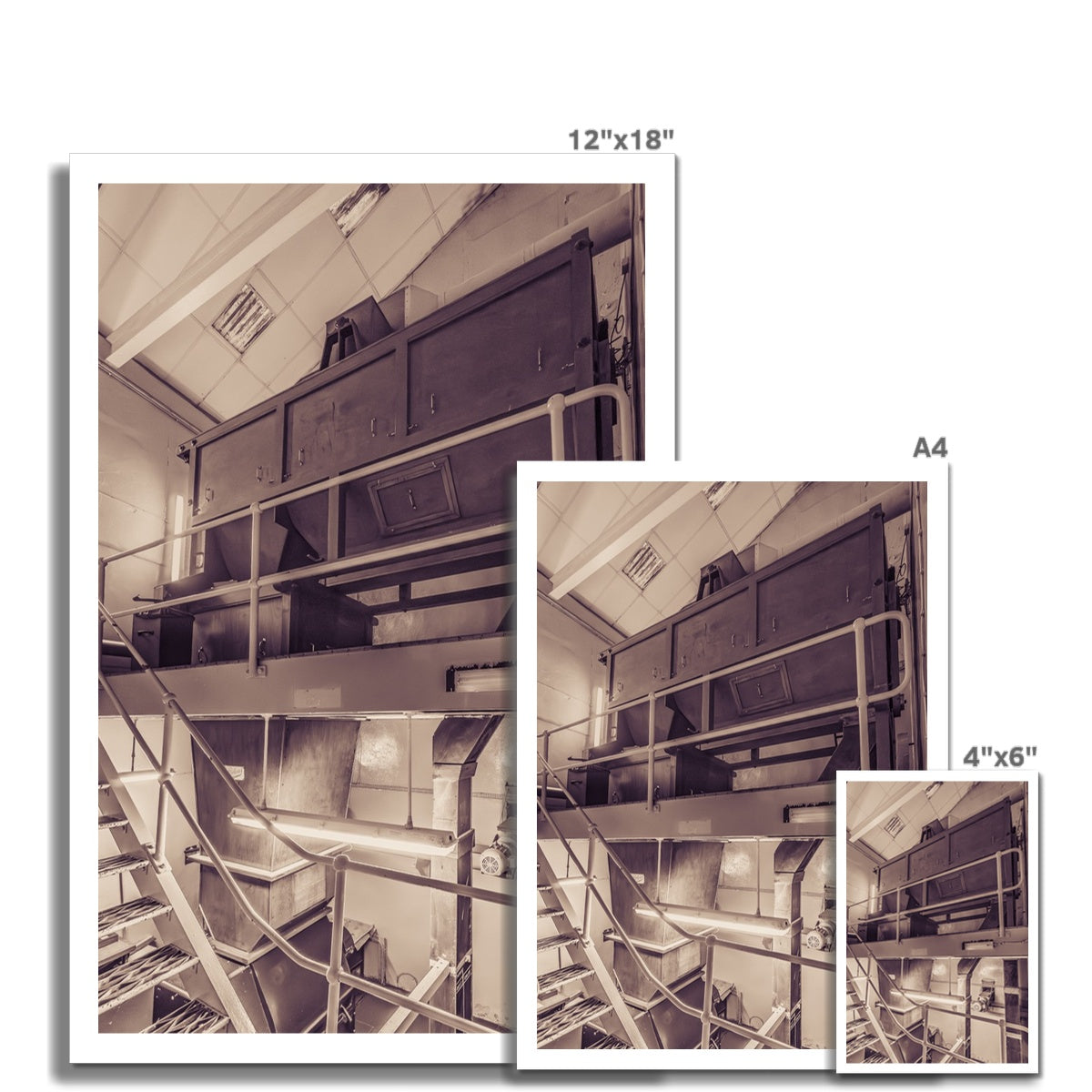 Porteus Mill and De-Stoner Bunnahabhain Distillery Hahnemühle Photo Rag Print