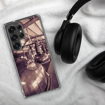 Spirit and Wash Stills Laphroaig Distillery Clear Toned Samsung Flexi Case