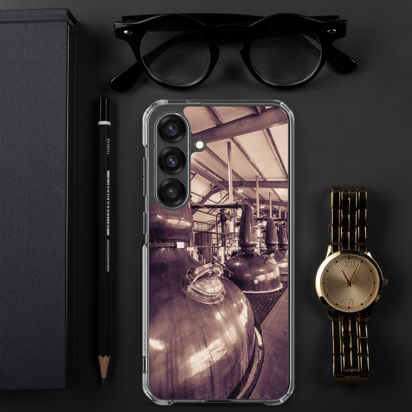 Spirit and Wash Stills Laphroaig Distillery Clear Toned Samsung Flexi Case