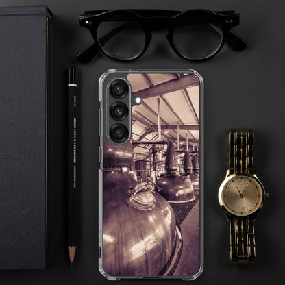 Spirit and Wash Stills Laphroaig Distillery Clear Toned Samsung Flexi Case