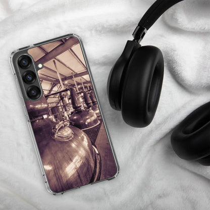 Spirit and Wash Stills Laphroaig Distillery Clear Toned Samsung Flexi Case