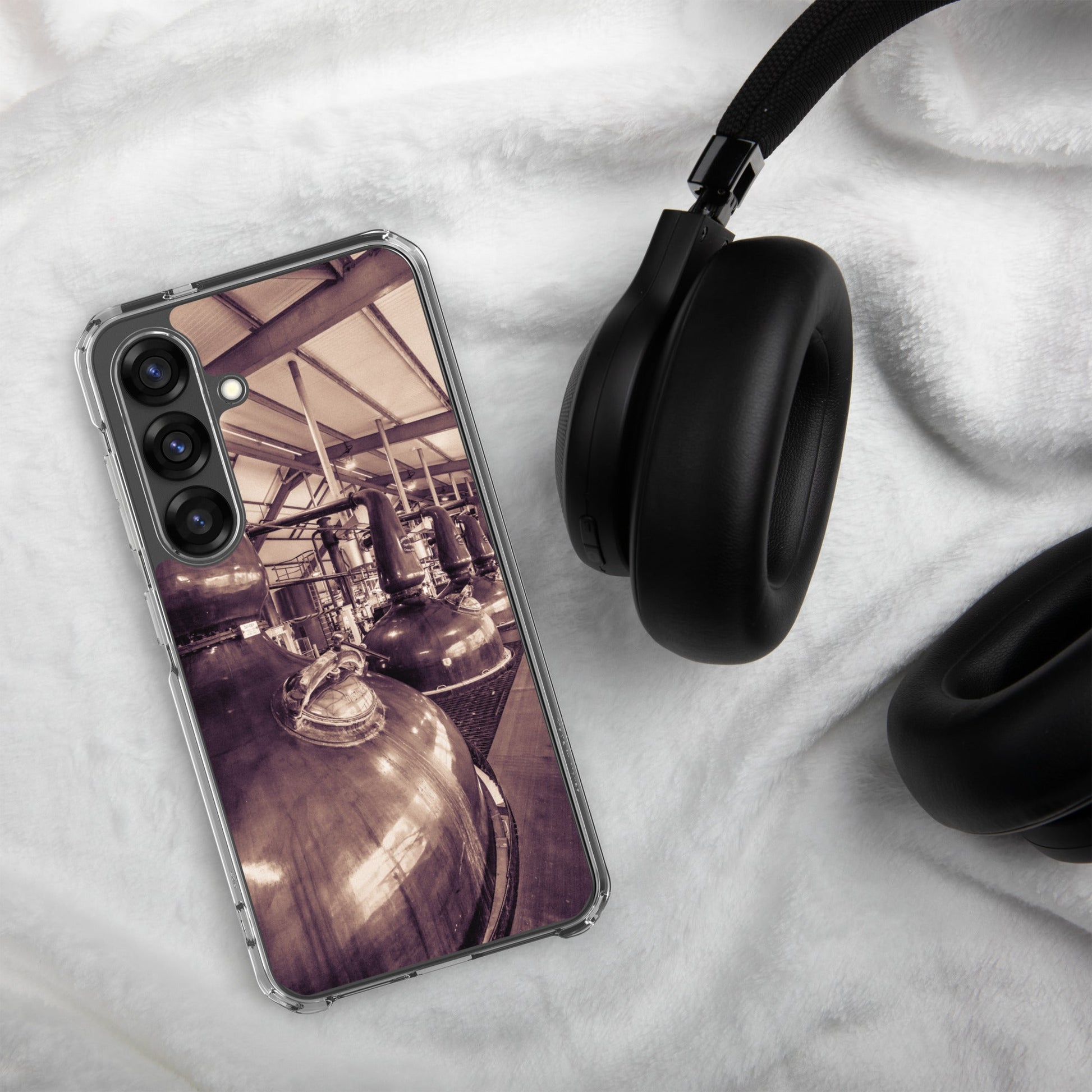 Spirit and Wash Stills Laphroaig Distillery Clear Toned Samsung Flexi Case