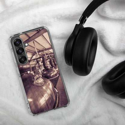 Spirit and Wash Stills Laphroaig Distillery Clear Toned Samsung Flexi Case