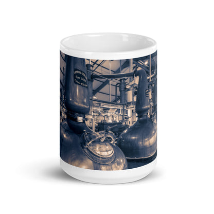 Spirit and Wash Stills Laphroaig Distillery Purple Toned Mugs by Wandering Spirits Global
