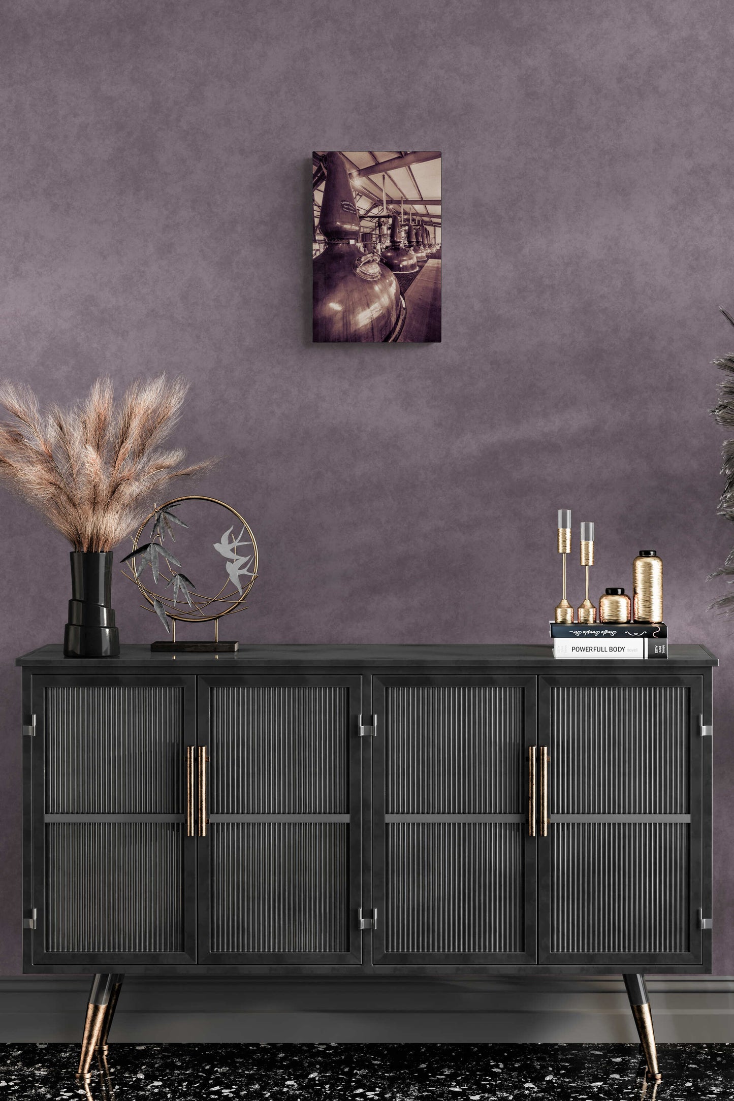 Spirit and Wash Stills Laphroaig Distillery Sepia Toned C-Type Print 12"x18" by Wandering Spirits Global