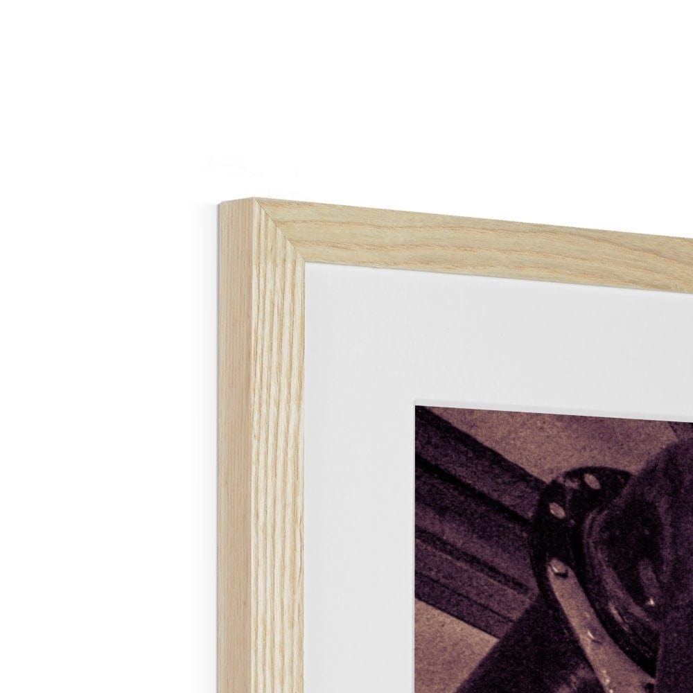 Spirit and Wash Stills Laphroaig Distillery Sepia Toned Framed & Mounted Print by Wandering Spirits Global