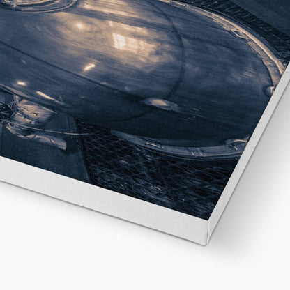 Spirit and Wash Stills Laphroaig Distillery Purple Toned Canvas by Wandering Spirits Global