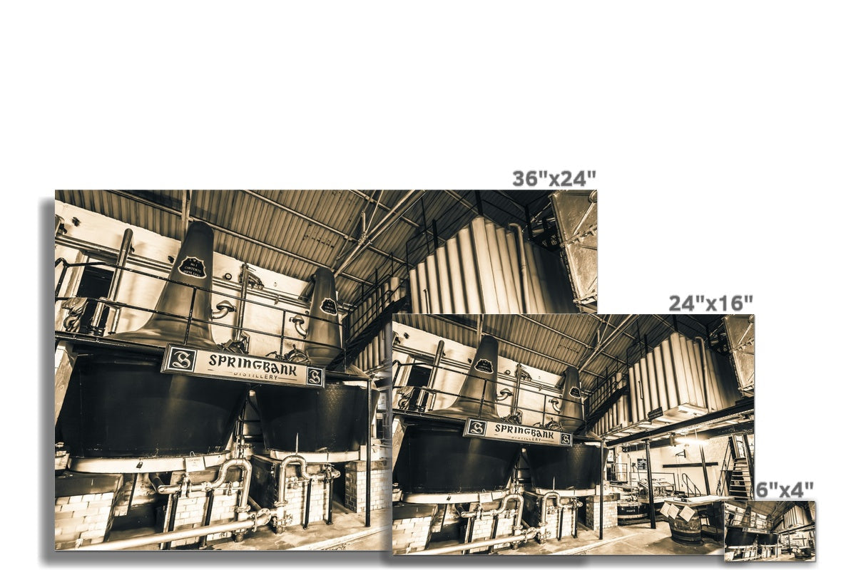 Springbank Distillery Black and White C-Type Print