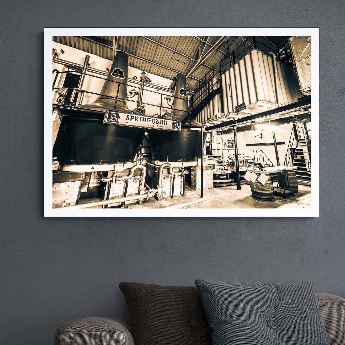 Springbank Distillery Black and White Hahnemühle Photo Rag Print