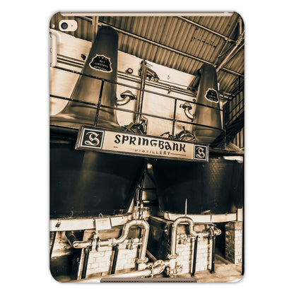 Springbank Distillery Black and White Tablet Cases
