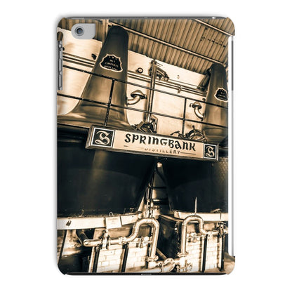 Springbank Distillery Black and White Tablet Cases iPad Mini 1/2/3 / Gloss