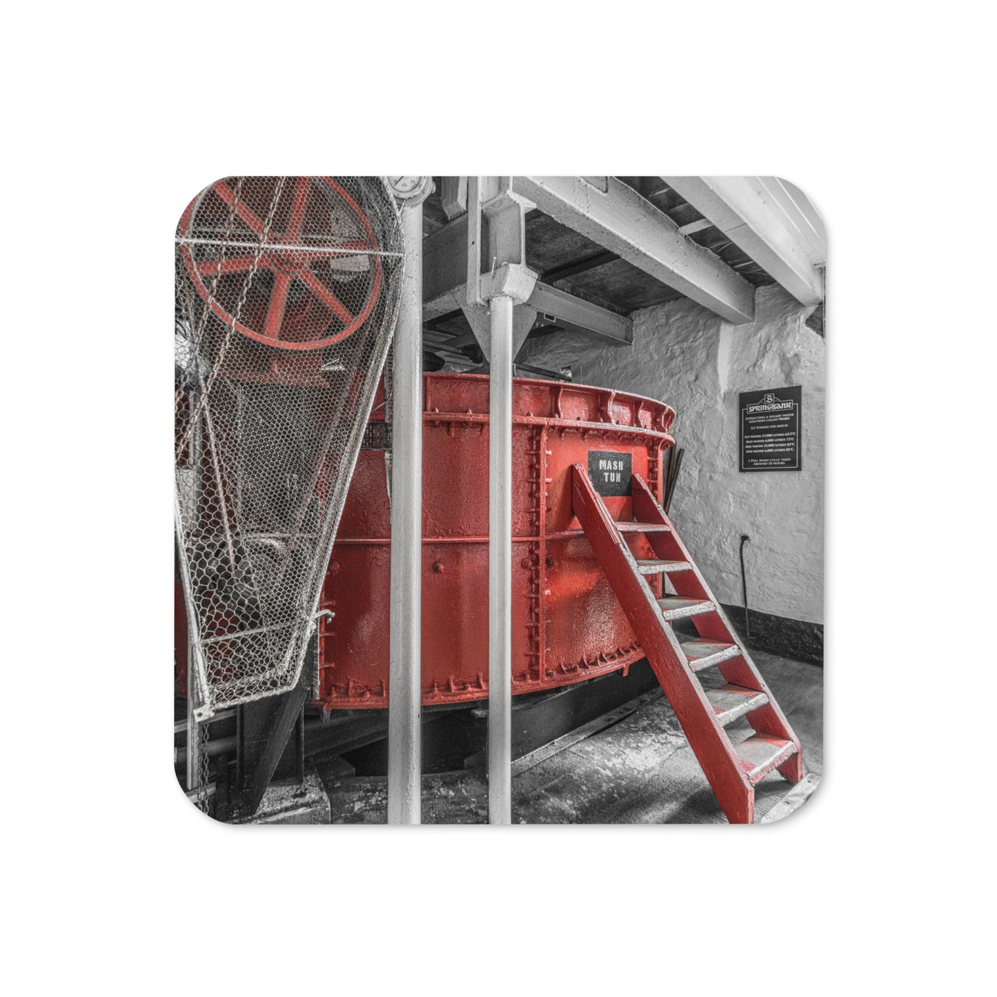 Springbank Distillery Mash Tun Coaster
