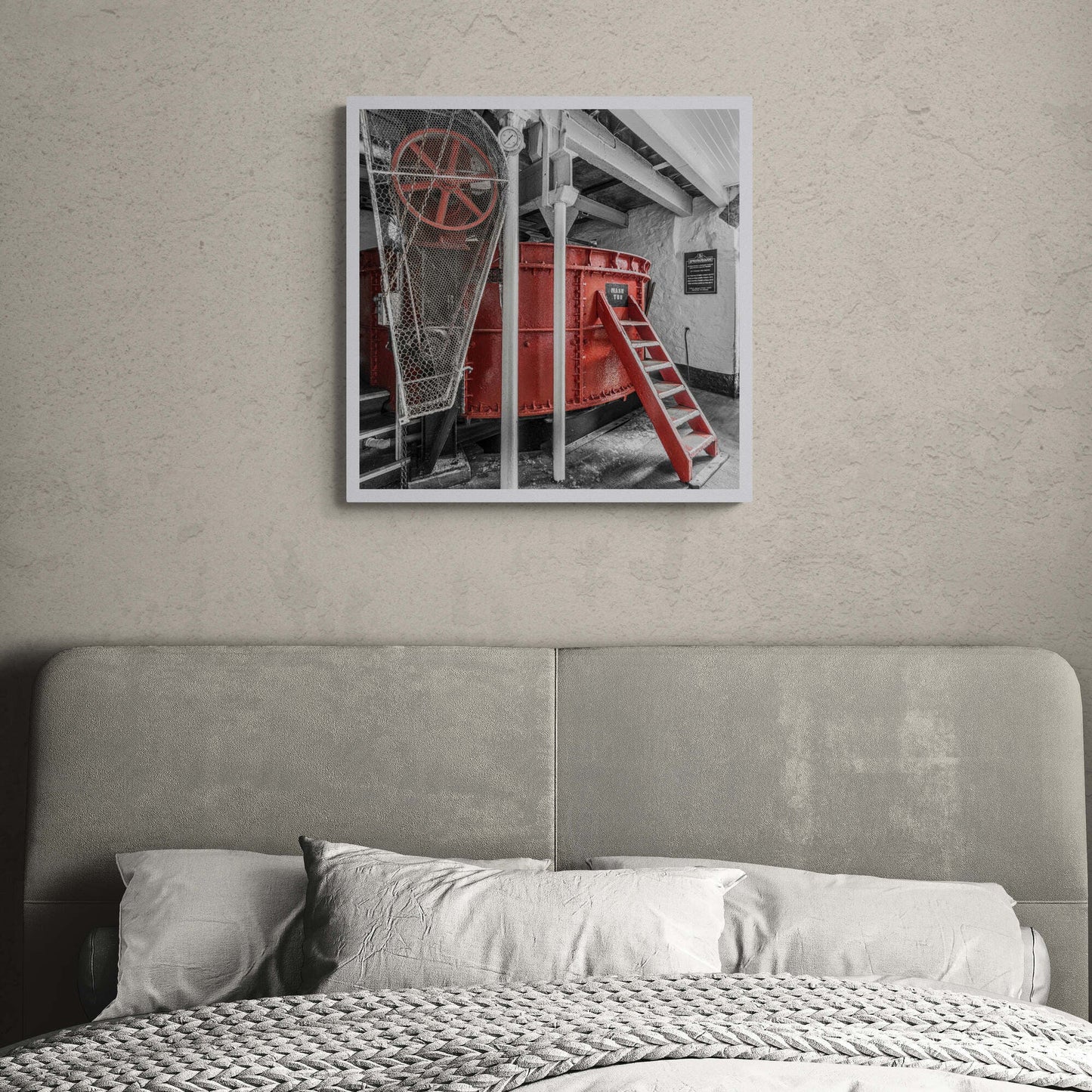 Springbank Distillery Mash Tun Hahnemühle Photo Rag Print 24"x24"