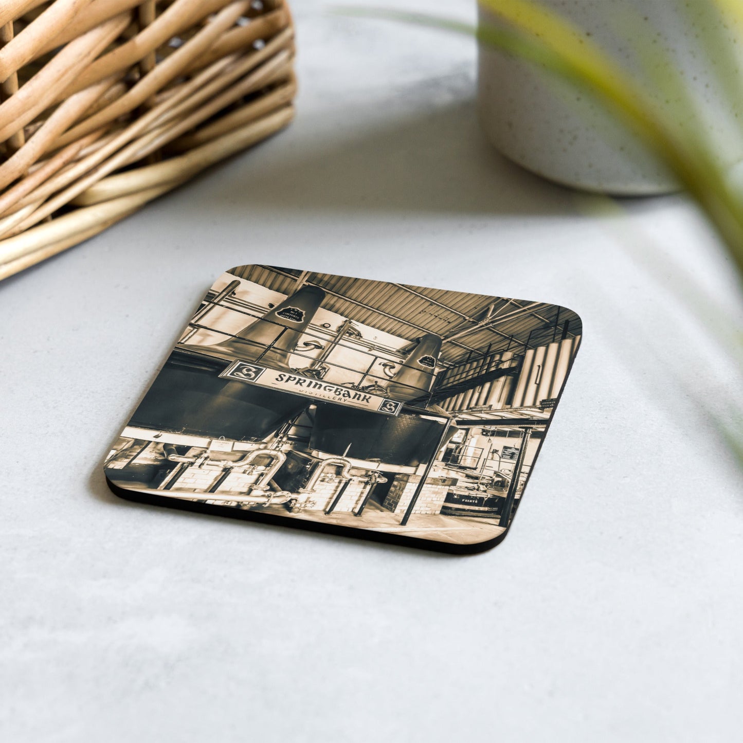 Springbank Distillery Stills Coaster