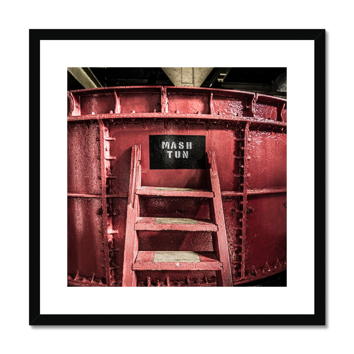 Springbank Mash Tun Close Up Framed & Mounted Print