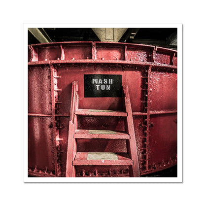 Springbank Mash Tun Close Up Hahnemühle Photo Rag Print 8"x8"