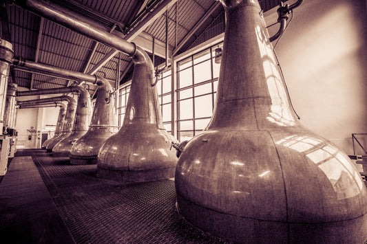 Still Squadron Caol Ila Sepia Toned C-Type Print