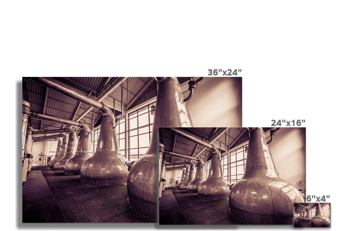 Still Squadron Caol Ila Sepia Toned C-Type Print 6"x4" by Wandering Spirits Global